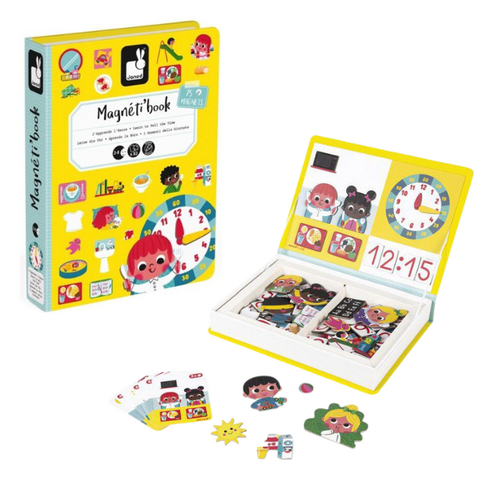 Janod Magneti'book - Ik leer klok lezen