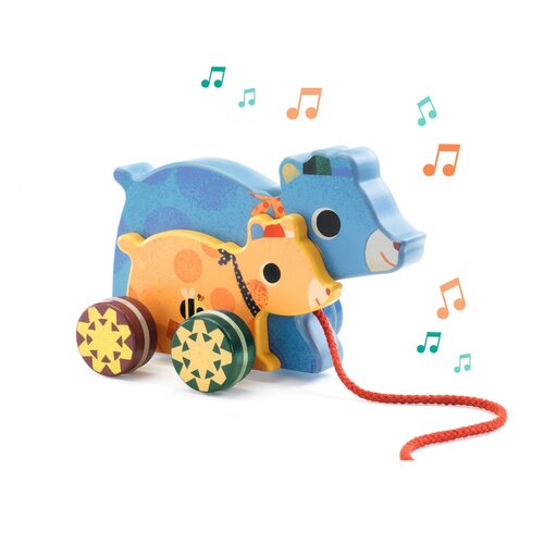 Djeco Trekdieren 'Gabi & Sam' (+18m)