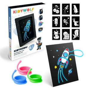 Kidywolf KIDYNEON PACK - Kit voor lichtgevende wanddecoratie "Animals, Kawaii & Galaxy" Kidywolf KIDYNEON PACK - Kit voor lichtgevende wanddecoratie "Animals, Kawaii & Galaxy"