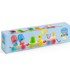 Djeco Trektrein 'Rainbow Train' (+18m)