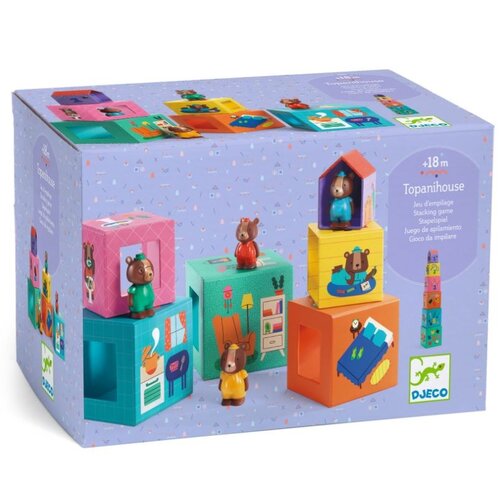 Djeco Stapeltoren 'TopaniHouse' (+18m)