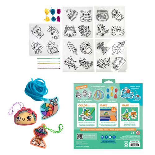 Ooly Shrink-Its! D.I.Y. Shrink Art Kit – Fun Friends
