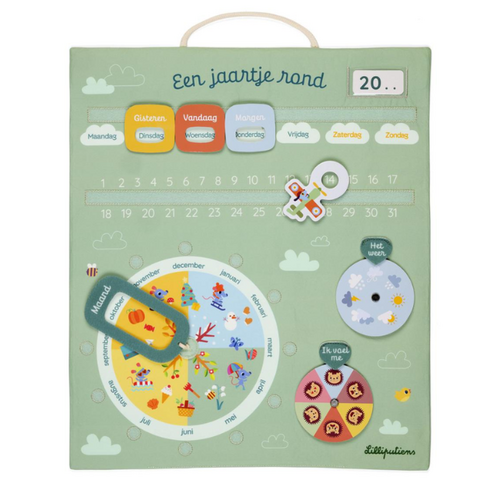 Lilliputiens Activiteitenbord "een jaartje rond"