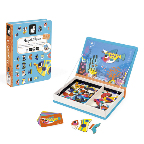 Janod Magneti'book - Tropische vissen Janod Magneti'book - Tropische vissen