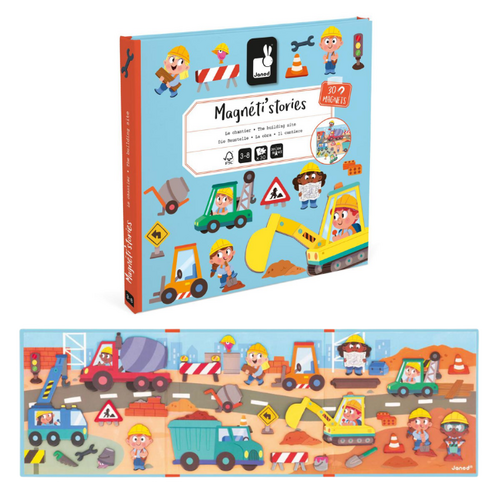 Janod Magneti'stories - Bouwplaats Janod Magneti'stories - Bouwplaats