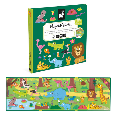 Janod Magneti'stories - Dieren van Afrika Janod Magneti'stories - Dieren van Afrika