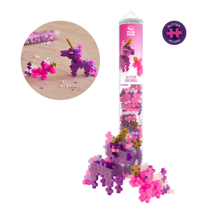 Plus-Plus Tube 100st. - Glitter Unicorns