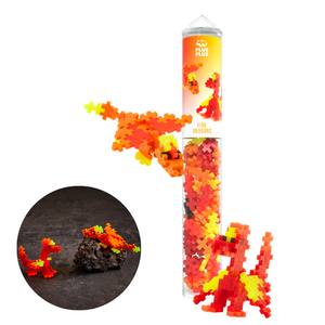 Plus-Plus Tube 100st. - Fire Dragons