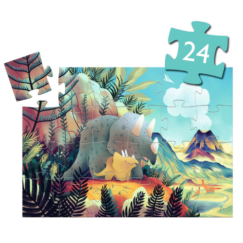 Djeco Puzzel - Teo, de dino 24st. (+3)
