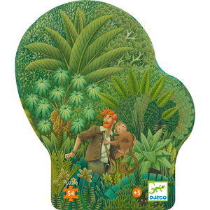 Djeco Puzzel - In de jungle 54st. (+5)
