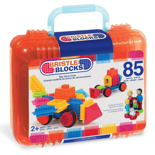 Bristle Blocks in koffertje 85 delig