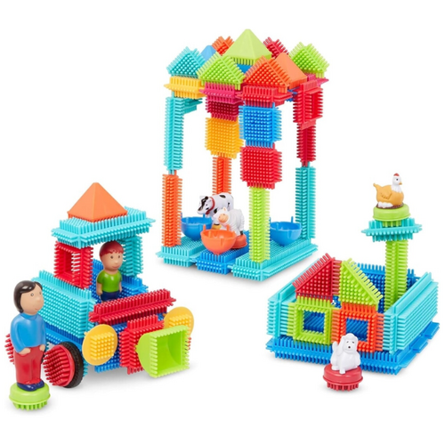 Bristle Blocks in koffertje 85 delig