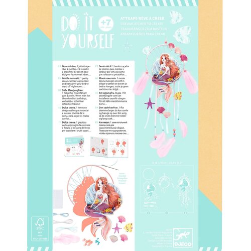 Djeco DIY - Dromenvanger 'zeemeermin' (+7j)