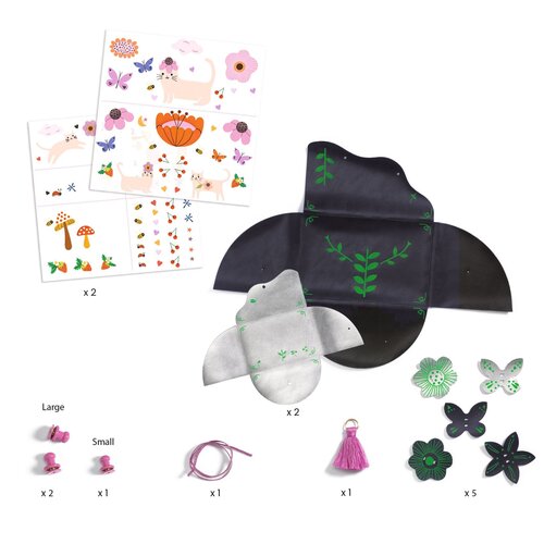 Djeco DIY - tasjes maken 'vrienden' (+6)