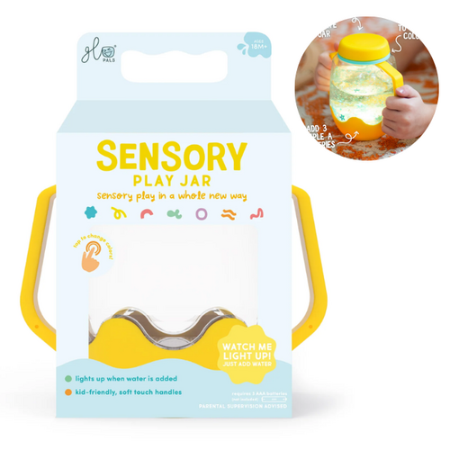 glopals Sensory play cup yellow