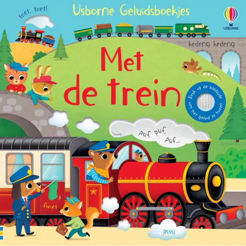 Geluidenboek "Met de trein"