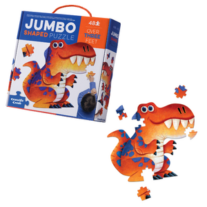 Crocodile Creek Maxi Vloerpuzzel - Dinosaurus 48st. (+4)