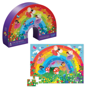 Crocodile Creek Vloerpuzzel - Over de regenboog 36st. (+3)