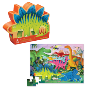 Crocodile Creek Vloerpuzzel - Dino Land 36st. (+3)