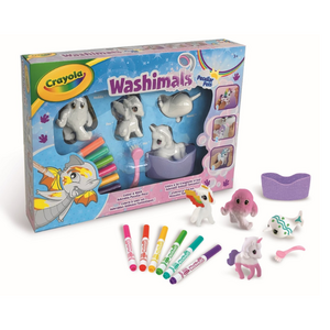 crayola Washimals - Peculiar Pets 'Fantasiedieren' 4st. + bad
