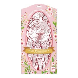 Djeco 4 kleurplaten mode 'Fiodor'