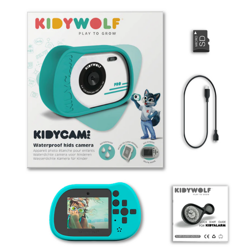 Kidywolf Kidywolf kidycam cyaan blauw