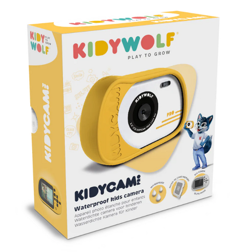 Kidywolf KIDYCAM-PRO - Waterdichte Camera "oranje" Kidywolf KIDYCAM-PRO - Waterdichte Camera "oranje"