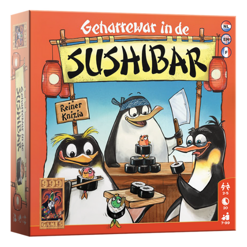 999 games Geharrewar in de sushibar - Dobbelspel 999 games Geharrewar in de sushibar - Dobbelspel