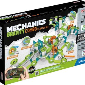 Geomag Geomag Mechanics Gravity Recycled Combo Starter Set 153 pcs