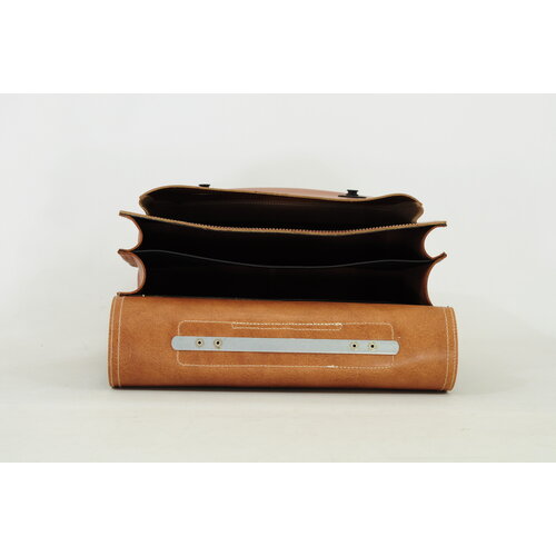 own stuff Boekentas lagere school met 2 magneetsloten - Chestnut