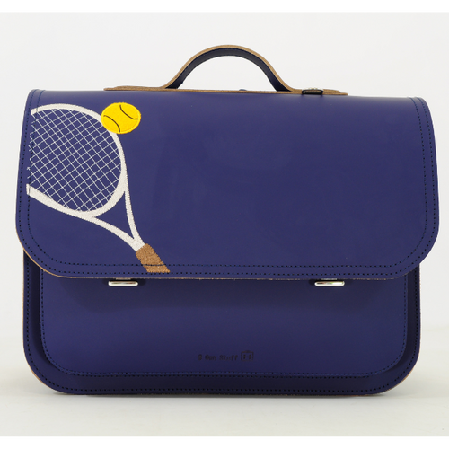 own stuff Boekentas lagere school met 2 magneetsloten - Tennis Marine