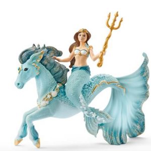 Schleich Zeemeermin Eyela op onderwaterpaard - Bayala