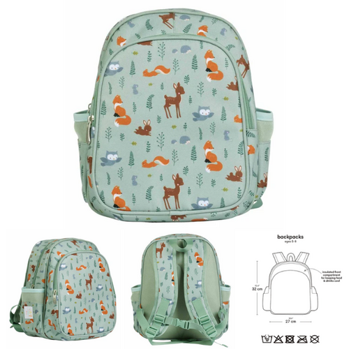 a little lovely company Backpack - Forest Friends