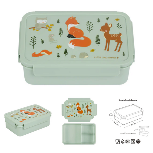 a little lovely company Bento Lunch Box - Forest Friends