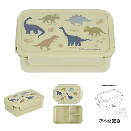 a little lovely company Bento Lunch Box - Dinosaurs