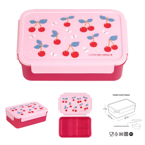 a little lovely company Bento Lunch Box - Cherries