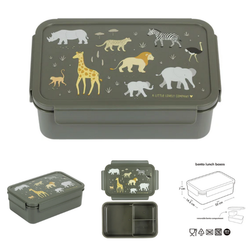 a little lovely company Bento Lunch Box - Savanna