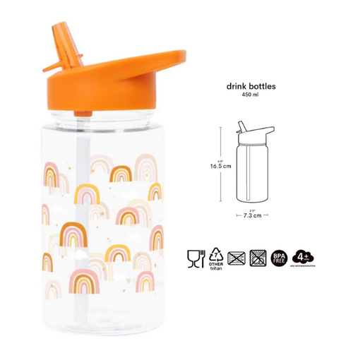 a little lovely company Drinking Bottle - Rainbows