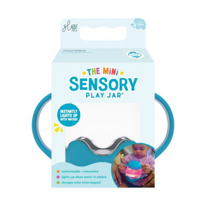 glopals Mini Sensory Play Jar - Blue