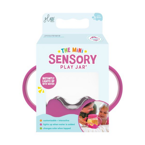 glopals Mini Sensory Play Jar - Pink