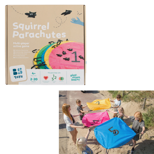 BS Toys Spel - Squirl Parachutes