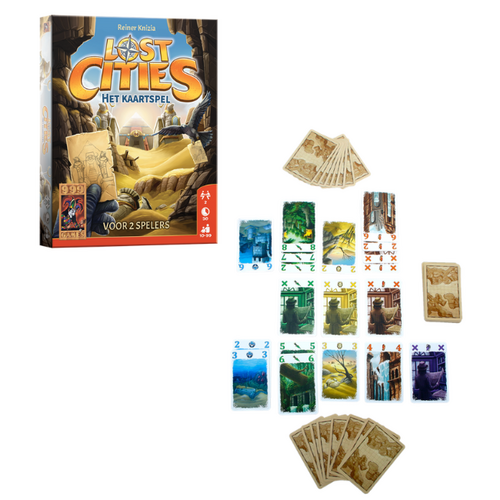 999 games Lost Cities - Kaartspel
