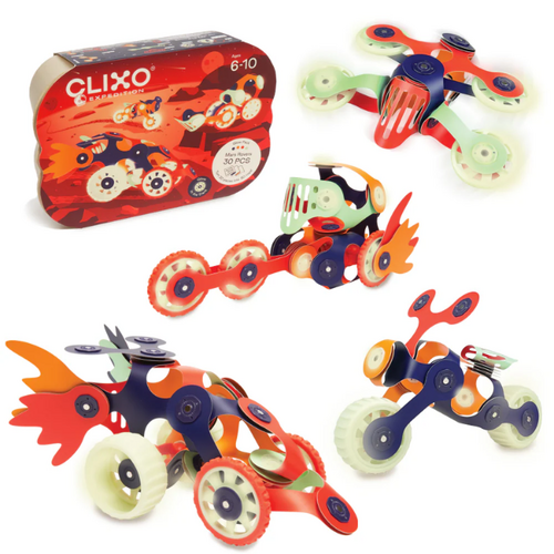 Clixo Mars Rovers | Glow Pack | 30st.