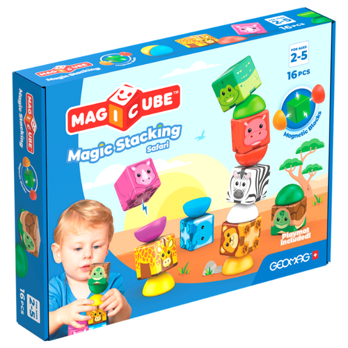 Geomag Magicube - Blocks Stacking Safari 16st.