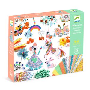 Djeco Knutseldoos - Creativity box 'Eenhoorn' (5-8j)