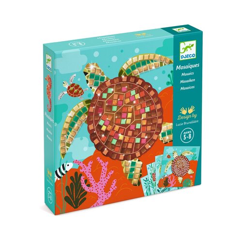 Djeco Knutseldoos - Mozaïek 'Caribbean' (5-8j)