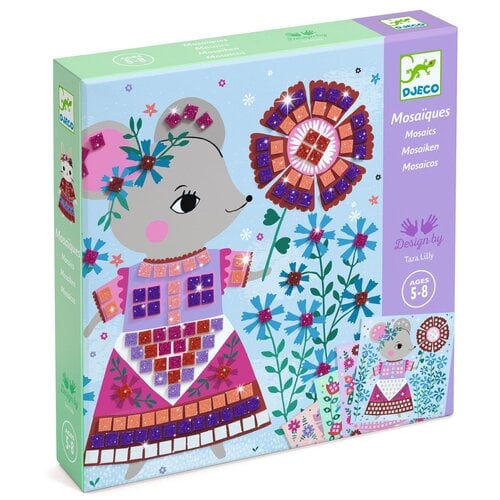 Djeco Knutseldoos - Mozaïek 'Lovely Pets' (5-8j) Djeco Knutseldoos - Mozaïek 'Lovely Pets' (5-8j)