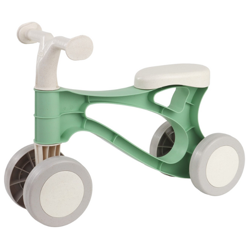 Eco Loopfiets Pastelgroen / Beige