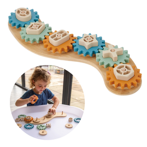 Tickit Silisoft Tandwiel Puzzel (Neutrale Kleuren) Tickit Silisoft Tandwiel Puzzel (Neutrale Kleuren)
