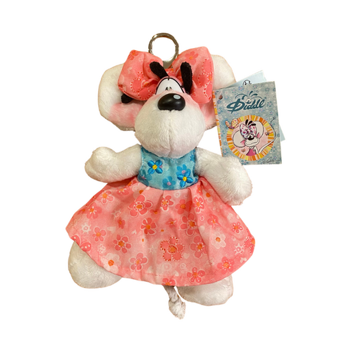 Diddl DIDDL - Pluche Sleutelhanger Diddlina (15cm)